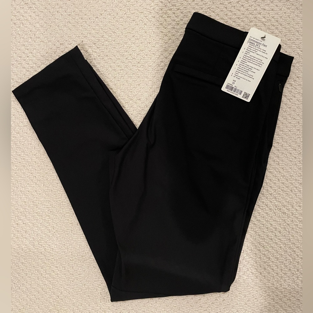 NWT lululemon athletica Black Men’s Dress Pants